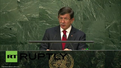 UN: Solution to Syrian crisis must be without Assad - Turkish PM
