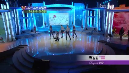 Exid - Every Night @ Love Request (06.10.2012)