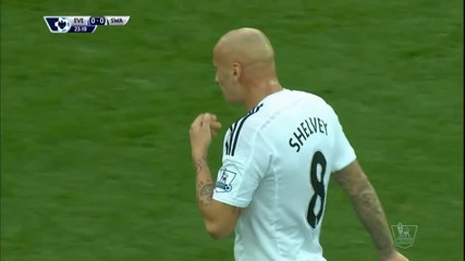 ВИДЕО: Евертън - Суонси 0:0