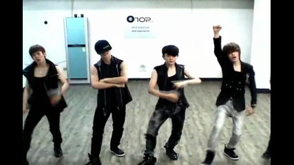 [бг превод] Teen Top - Clap dance practice