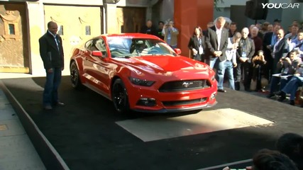 Нoвия Ford Mustang 2015 reveal Los Angeles