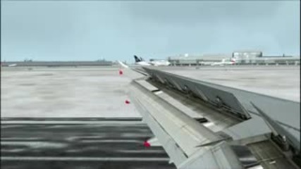 Fsx A321 Landing in Viena