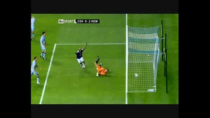 Carling Cup 2008: Coventry - Newcastle 2 - 3