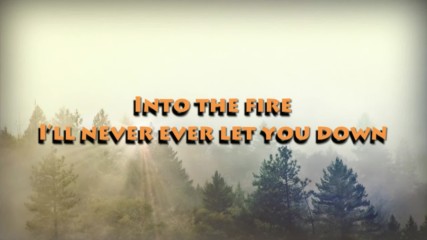 Into The Fire Acoustic Version - A Hero For The World - Fan Lyric Video