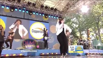 Деми Ловато в '' Добро утро, Америка '' - Neon Lights & Heart Attack
