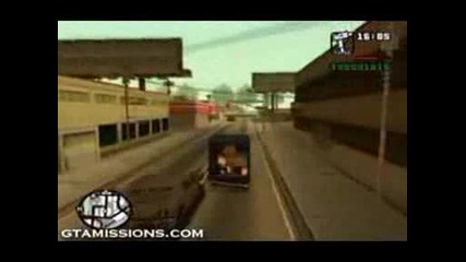 Gta San Andreas - ps2 - 14 Robbing Uncle Sam