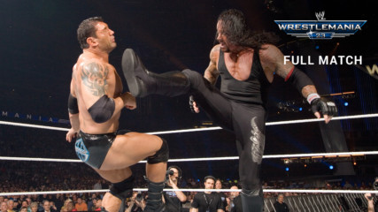 Batista vs. The Undertaker - World Heavyweight Title Match: WrestleMania 23 (Full Match - WWE Network Exclusive)