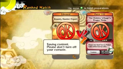 Naruto Ultimate Ninja Storm Generations - Itachi vs Guy