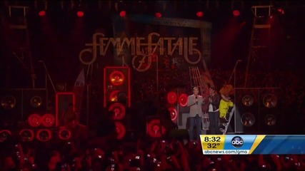 Britney Spears - Big Fat Bass( Live at Good Morning America)