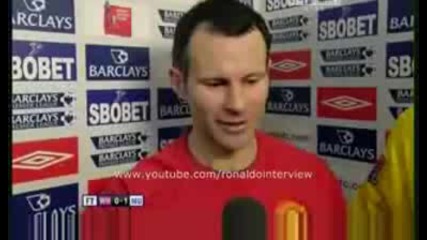 Ryan Giggs and Edwin Van Der Sar Interview 8/2/09