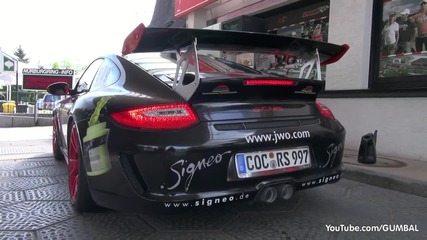 Porsche 997.2 Gt3 Rs - Loud Exhaust Sounds