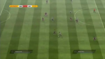 Youtube - Fifa 11 - Barcelona vs Juventus Gameplay (rainy) 