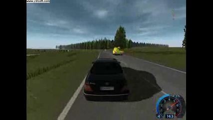 world racing 2 razmazvane na mercedes