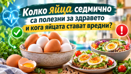 Кога можем да прекалим с яйцата?