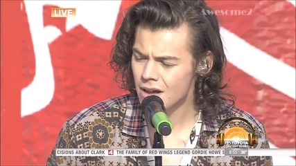 One Direction - Little Things - Today Show City Walk