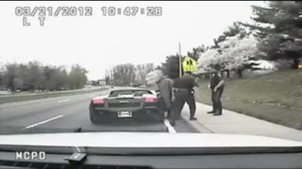 Raw Video_ Batman Pulled Over