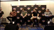 One Direction - Live Chat - Интервю за Kiss 95.7 - Foxwoods част 2/2