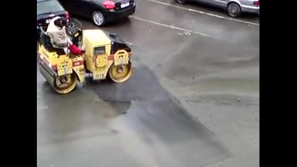 Най - качественото асфалтиране, може да видите само във България!