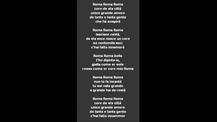 Antonello Venditti ~ Roma Roma Roma