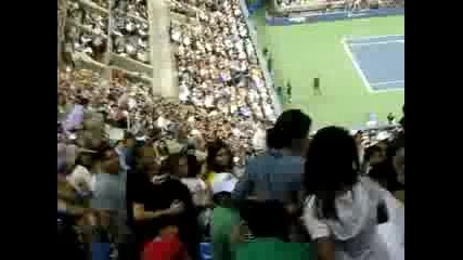 Бой на Us Open 2010