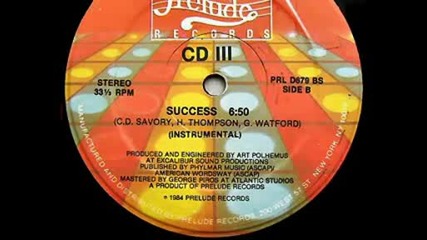 C D Iii - Success (instrumental) 1984