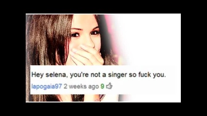 Selena Gomez - спрете с омразата си
