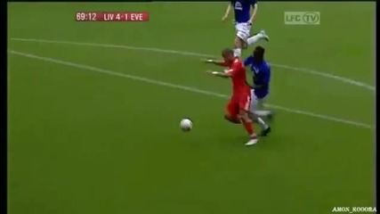 Nathan Eccleston goal vs Everton (jamie carragher Testimonia 
