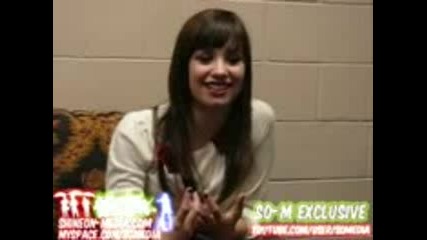 Exclusive So - M Demi Lovato Interview