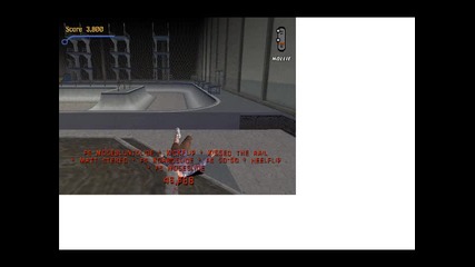 Малко Трикчета от Tony Hawk Pro Skater 3 ;