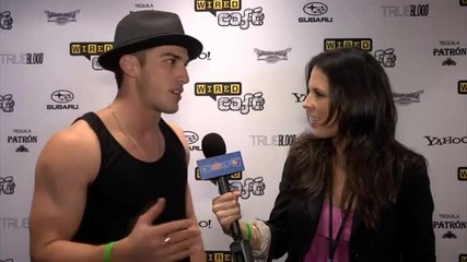 Интервю на Тайлър (michael Trevino) от The Vampire Diaries - Wired Cafe Comic - Con 2010 