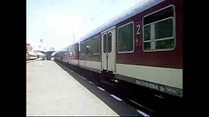 Влак Бв 3622 заминава от гара Бургас