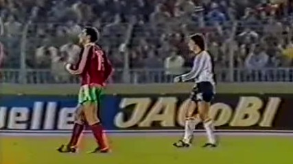 1982 West Germany v. Bulgaria