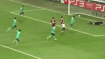 Milan Vs Barcelona 2-3 Highlights 23.11.2011