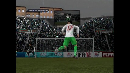Bulgaria - Croatia goal Makriev ( Fifa 12 )