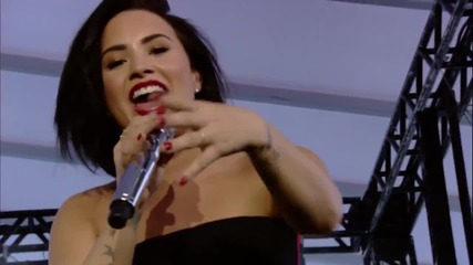 Прекрасно изпълнение!!! Demi Lovato - Give Your Heart a Break (demi Live in Brazil)