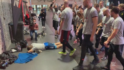 Tryout prospects give fellow competitor a rude awakening in Germany