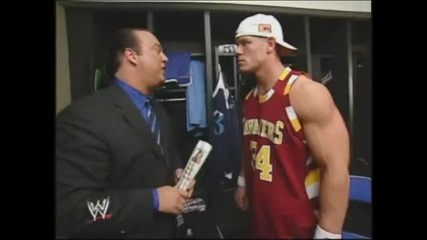 Wwe Smackdown 2004 John Cena , Paul Heyman And Dawn Marie Backstage