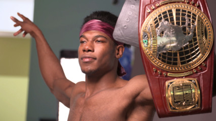 Velveteen Dream poses for his first photoshoot as NXT North American Champion: WWE.com Exclusive, Feb. 20, 2019