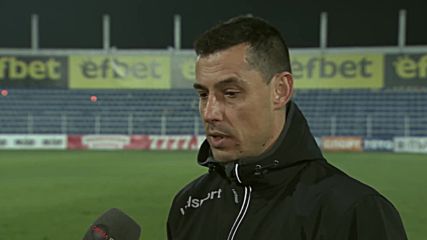 Томаш след успеха над Верея: Браво на момчетата!