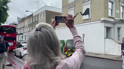 Камера заснела Банкси в Лондон?