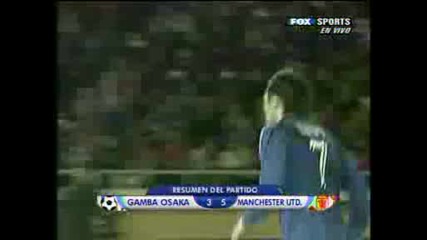 Gamba Osaka - Man. Utd. 3:5 18.12.08
