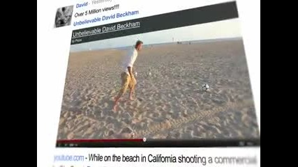 Google + David Beckham