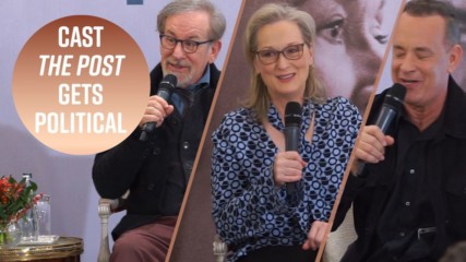Meryl Streep & Steven Spielberg on feminism and Trump