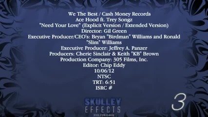 New!!! Ace Hood ft Trey Songz - I Need Your Love (official Video)