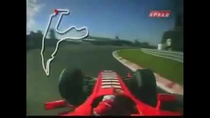 Michael Schumacher - Spa Francorchamps 2005 (onboard) 