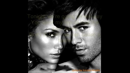 Enrique Iglesias ft Jennifer Lopez - Physical ( Lyrics - Letra)