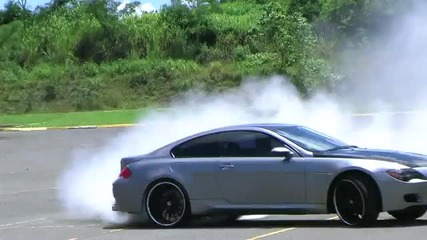 Bmw M6 Drift Burnout