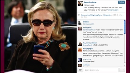 Lo Says "It's Time For A Woman President"