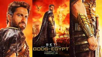 9 бр. плакати на ~!@ (2016) Gods of Egypt - official movie posters hd