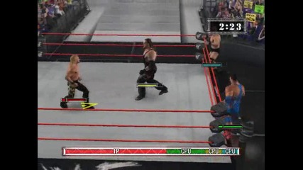 wwe raw 2002 chris jericho & kurt angle vs undertaker & steve austin 